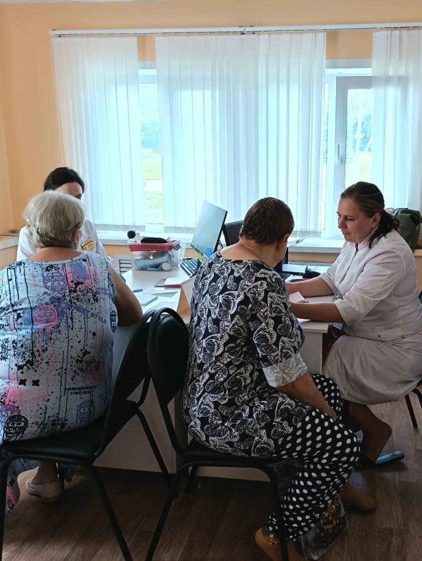 Выездная бригада посетила село Граждановка